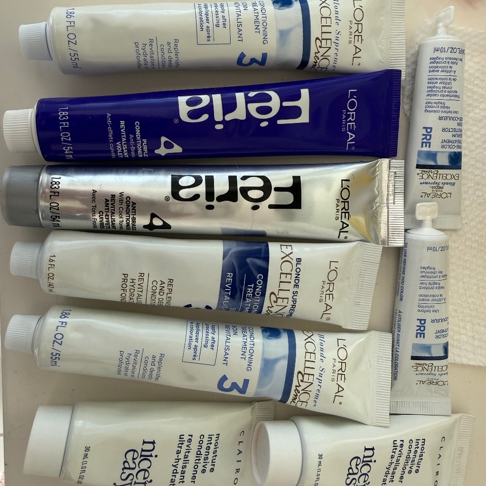 Hair Care Products I don’t use
